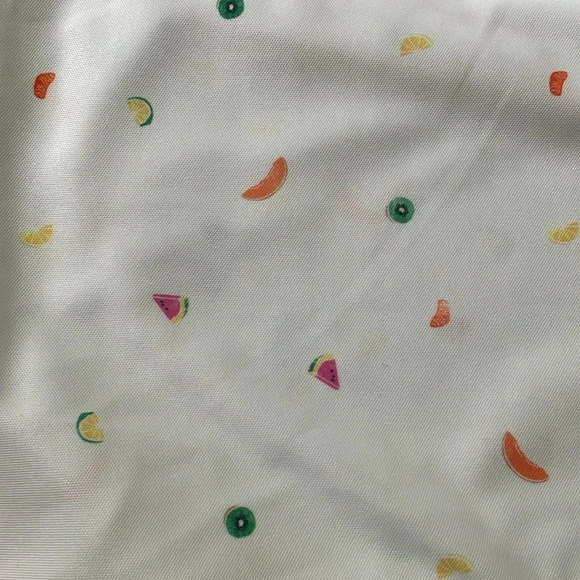 Lady Hagen Sleeveless Golf Polo shirt White Fruit print Size M NWT Tennis Active - Picture 6 of 12